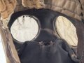 Frankreich 2.Weltkrieg , Gasmaske TC38 mit Filter, datiert 1939