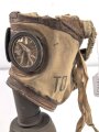Frankreich 2.Weltkrieg , Gasmaske TC38 mit Filter, datiert 1939/40