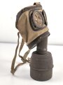 Frankreich 2.Weltkrieg , Gasmaske TC38 mit Filter