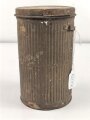 Frankreich 1.Weltkrieg , Bereitschaftsbüchse zur Gasmaske A.R.S. (Appareil Respiratoire Spécial) Originallack