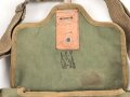 Frankreich 2. Weltkrieg, Gasmaskentasche/Musette für ANP31 , datiert 1940, gebraucht