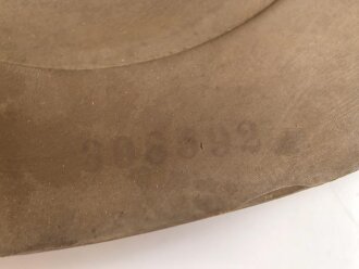 Belgien 2.Weltkrieg, Gasmaske S.B.A. L.702. Gummi weich