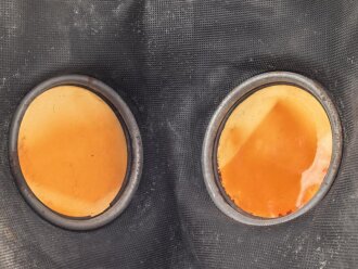 Belgien ,  Luftschutzgasmaske Englebert  E.V. 639, Gummi weich