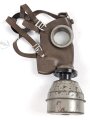 Belgien Gasmaske L-702 mit Filter , Gummi weich