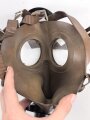 Belgien Gasmaske L-702 mit Filter , Gummi weich