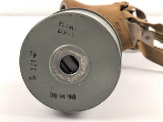 Tschechoslowakei 2.Weltkrieg, Gasmaske VZ33 mit Filter