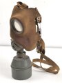 Tschechoslowakei 2.Weltkrieg, Gasmaske VZ33 mit Filter