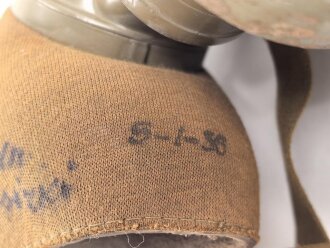 Tschechoslowakei 2.Weltkrieg, Gasmaske VZ33 mit Filter