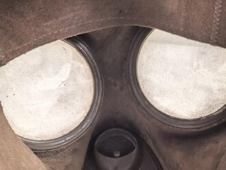 Tschechoslowakei 2.Weltkrieg, Gasmaske VZ33 mit Filter