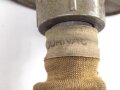 Tschechoslowakei 2.Weltkrieg, Gasmaske VZ35 mit langem Schlauch und grossem Filter