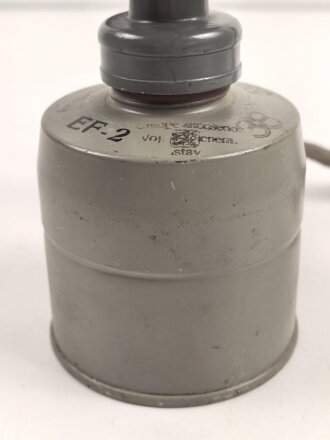 Tschechoslowakei 2.Weltkrieg, Gasmaske VZ35 mit Filter