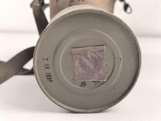 Tschechoslowakei 2.Weltkrieg, Gasmaske VZ35 mit Filter