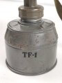 Tschechoslowakei 2.Weltkrieg, Gasmaske VZ35 mit Filter, in Bereitschaftsdose von 1939