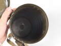 Tschechoslowakei 2.Weltkrieg, Gasmaske VZ35 mit Filter, in Bereitschaftsdose von 1939