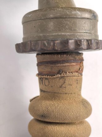 Tschechoslowakei 2.Weltkrieg, Gasmaske VZ35 mit ungewöhnlichem Schlauch