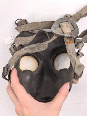 Tschechoslowakei 2.Weltkrieg, Gasmaske  Modell F.M. 1b