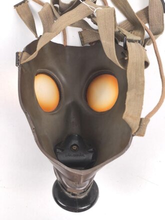 Tschechoslowakei 2.Weltkrieg, Gasmaske  Modell F.M. 3a