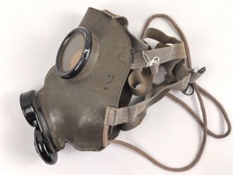Tschechoslowakei 2.Weltkrieg, Gasmaske  Modell F.M. 3a