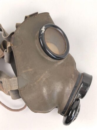Tschechoslowakei 2.Weltkrieg, Gasmaske  Modell F.M. 3a