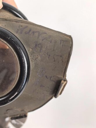 Tschechoslowakei 2.Weltkrieg, Gasmaske  Modell F.M. 3a
