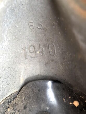 Tschechoslowakei 2.Weltkrieg, Gasmaske  Modell F.M. 3a