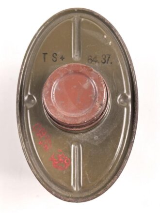 Tschechoslowakei 2.Weltkrieg, Filter für eine Gasmaske  , datiert 1937