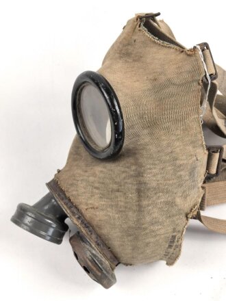 Tschechoslowakei 2.Weltkrieg, Gasmaske  Modell F.M. 3,...