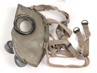 Tschechoslowakei 2.Weltkrieg, Gasmaske  Modell F.M. 3,...