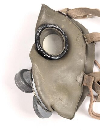 Tschechoslowakei 2.Weltkrieg, Gasmaske  Modell F.M. 3,...