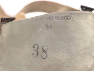 Tschechoslowakei 2.Weltkrieg, Gasmaske  Modell F.M. 1a, ungewöhnliche Ausführung