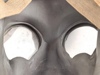 Tschechoslowakei 2.Weltkrieg, Gasmaske  Modell F.M. 1a, ungewöhnliche Ausführung