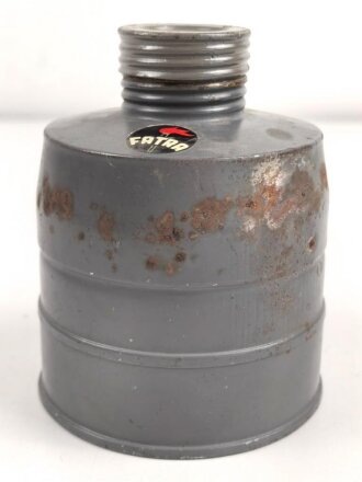 Schweden 2.Weltkrieg, Gasmaskenfilter Hersteller FATRA