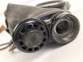 Tschechoslowakei , Gasmaske  Modell F.M. 3 mit Filter in Bereitschaftsbüchse. Der Filter aus dem 1950iger Jahren