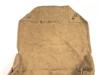 Tschechoslowakei 2.Weltkrieg, Bereitschaftstasche für eine Gasmaske VZ33 und 35. Guter Zustand, datiert 1938