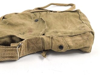 Tschechoslowakei 2.Weltkrieg, Bereitschaftstasche für eine Gasmaske VZ33 und 35. Guter Zustand, datiert 1936