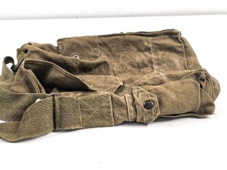 Tschechoslowakei 2.Weltkrieg, Bereitschaftstasche für eine Gasmaske VZ33 und 35. Guter Zustand, datiert 1937