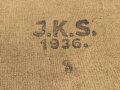 Tschechoslowakei 2.Weltkrieg, Bereitschaftstasche für eine Gasmaske VZ33 und 35. Guter Zustand, datiert 1936