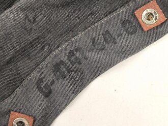 Tschechoslowakei , Bereitschaftstasche für eine Zivilschutz Gasmaske