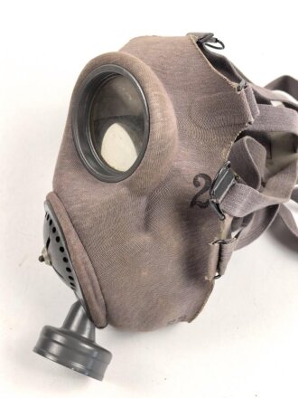 Luftschutz III.Reich, tschechische Gasmaske VZ35 mit...