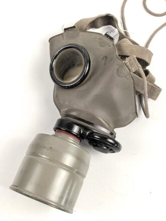 Luftschutz III.Reich, tschechische Gasmaske FM-3 mit...