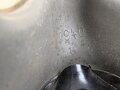 Luftschutz III.Reich, tschechische Gasmaske FM-3 mit Filter , als Beute vereinnahmt und an den Luftschutz ausgegeben