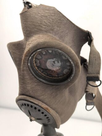 Luftschutz III.Reich, tschechische Gasmaske VZ35 mit...