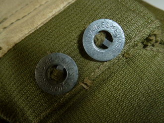 Wehrmacht Afrikakorps Stiefelhose M 1942 für Mannschaften, Kammerstück in gutem Zustand, es wurden französische Beuteknöpfe verarbeitet