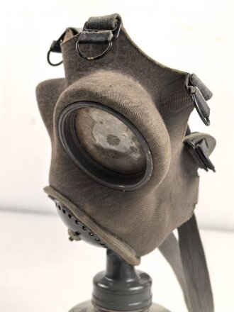 Luftschutz III.Reich, tschechische Gasmaske VZ35 mit...