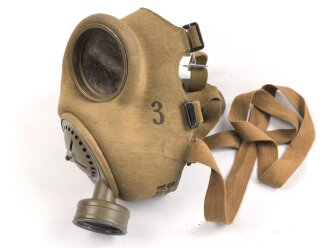 Luftschutz III.Reich, tschechische Gasmaske VZ35 , als...