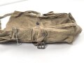 Luftschutz III.Reich, tschechische Bereitschaftstasche für eine Gasmaske VZ33 und 35 , als Beute vereinnahmt und an den Luftschutz ausgegeben. Luftschutz Stadt Offenbach am Main