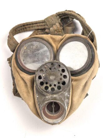 Ungarn 2. Weltkrieg, Armeegasmaske Modell 1934. Maskenkörper trocken .
