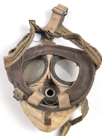 Ungarn 2. Weltkrieg, Armeegasmaske Modell 1934. Maskenkörper trocken .
