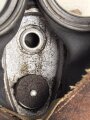 Ungarn 2. Weltkrieg, Armeegasmaske Modell 1934. Maskenkörper angetrocknet