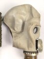 Russland, Gasmaske ShMS mit Schlauch und Filter, guter Zustand